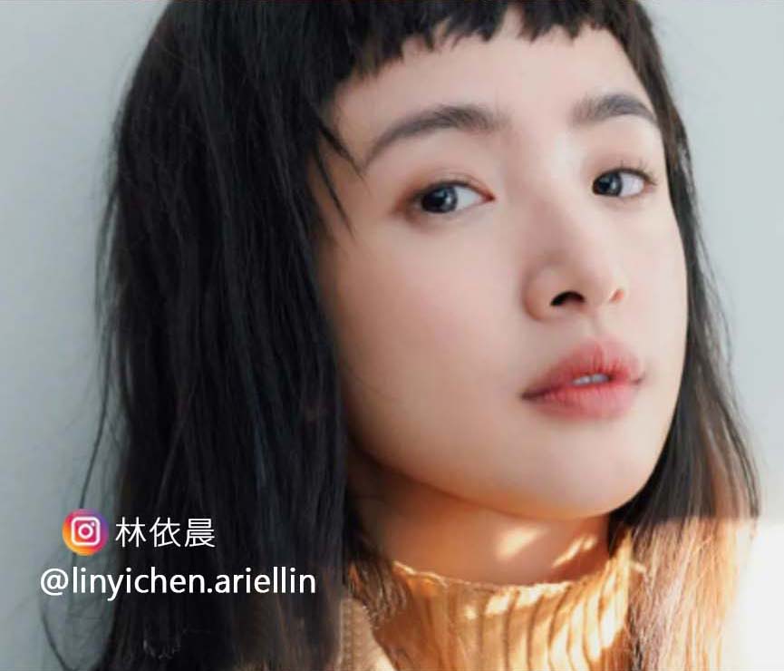 台灣野生眉代表：林依晨